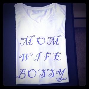 Homemade shirt for the beautiful moms out there.